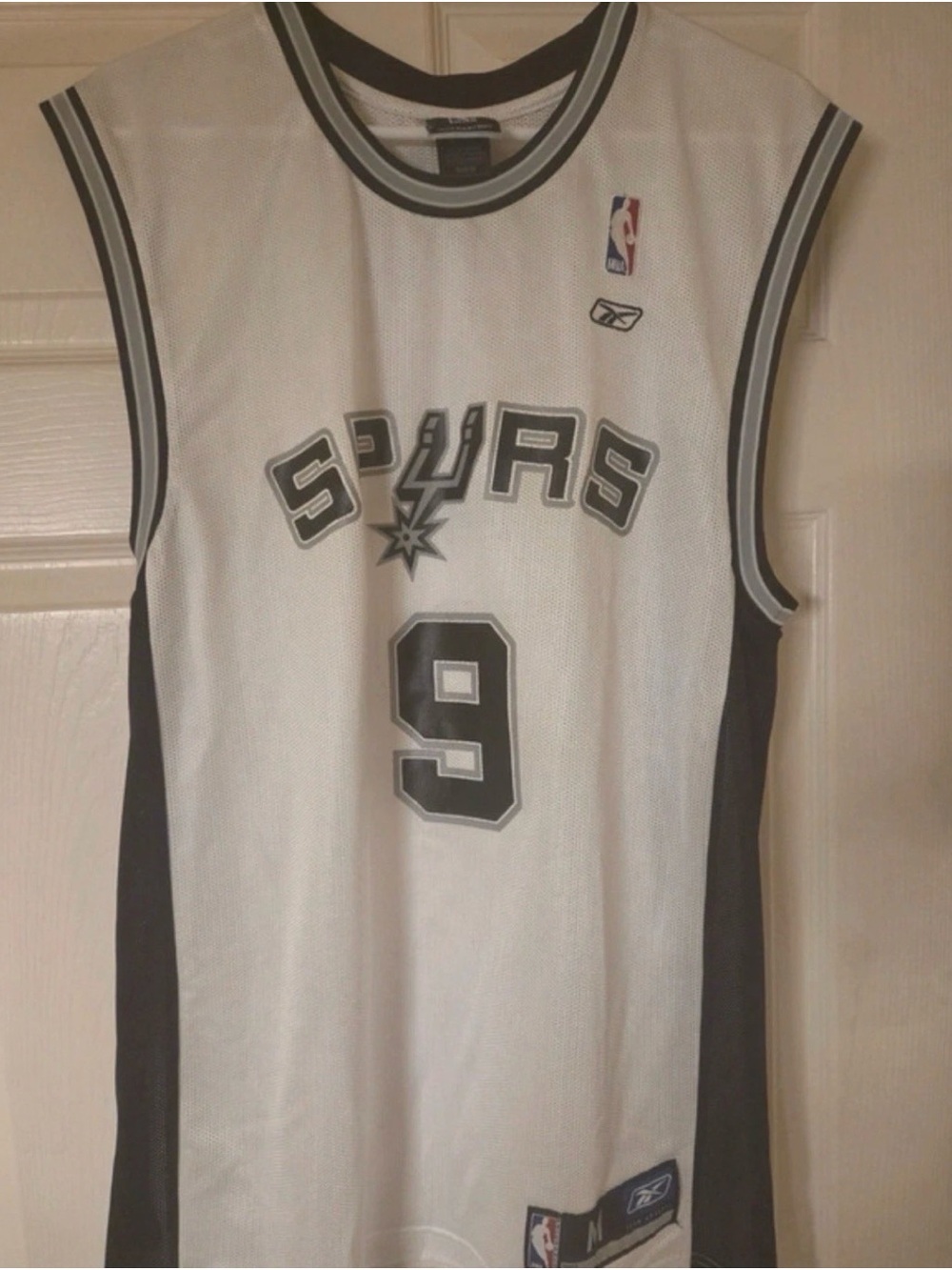 Tony Parker San Antonio Spurs Jersey #9 Reebok Adult Medium